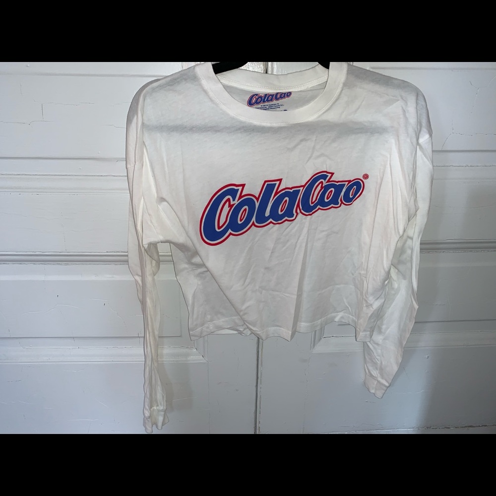 Graphic Cropped Long Sleeve